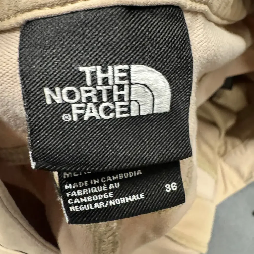 The‎ North Face Cargo Shorts Nylon Blend Hiking Gorpcore Tan Mens 36 (36x10)